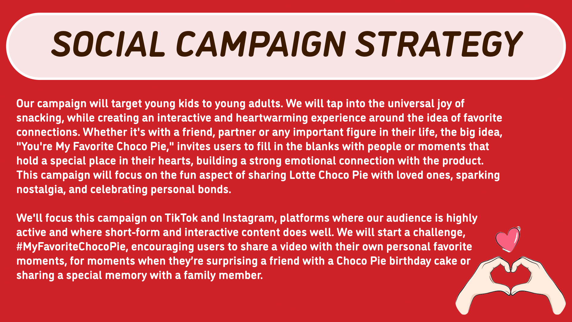 Social Campaign Strategy